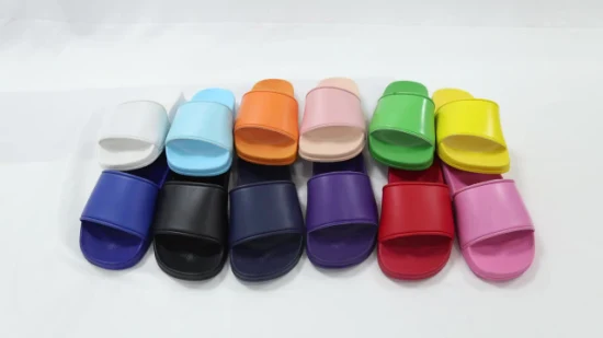 Happy Slides ブランドの靴デザイナー サンダル カスタム スライド、カスタム ロゴ ブラック スライド サンダル メンズ、カスタム プリント スリッパ スライド 靴